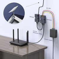 Injecteur PoE GigE haute puissance 150W pour kit satellite Internet Starlink |   EDUP EP-SK0013/EP-PW9603