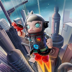 Nouveauté 2026 – Figurine originale POPMART MEGA SPACE <span class=keywords><strong>MOLLY</strong></span> 400% – Boîte mystère tendance en PVC – Ornement surprise – Jouets créatifs en stock - Product Image 2