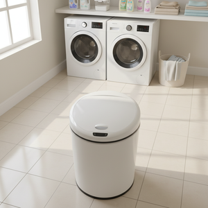 <span class=keywords><strong>Poubelle</strong></span> de cuisine intelligente en acier inoxydable avec capteur d'induction, grande capacité de <span class=keywords><strong>50</strong></span> <span class=keywords><strong>L</strong></span>, alimentée par batterie - Product Image 5