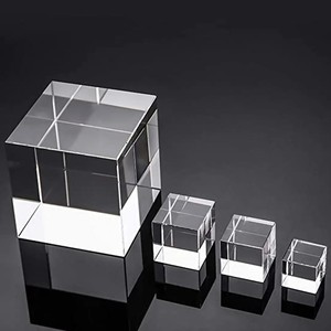 Cao quý Hockey thành tích giải thưởng cột 3D laser khắc Cube cúp giải thưởng - Product Image 2