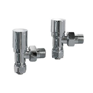 Valvola Cromata Multistrato e Supporto per Radiatori 1/2 X 16mm, Componenti per Sistemi HVAC - Product Image 1