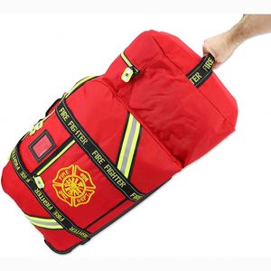 Échantillon gratuit : Sac de pompier de secours très vendu avec bandes réfléchissantes jaunes et tissu premium à séchage rapide - Product Image 6