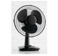 Corps de ventilateur en plastique 12 pouces industriel réglable inclinaison tête haute qualité maison électrique bureau Table ventilateurs