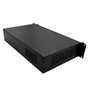 Boîtier de serveur <span class=keywords><strong>en</strong></span> tôle d'<span class=keywords><strong>aluminium</strong></span> TZR OEM personnalisé, châssis de montage <span class=keywords><strong>en</strong></span> rack 2U de 19 pouces pour amplificateur audio - Product Image 5