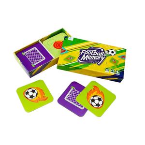 Jeu d'apprentissage du football pour enfants avec cartes illustrées colorées, jeu éducatif <span class=keywords><strong>de</strong></span> correspondance <span class=keywords><strong>de</strong></span> paires pour la maternelle - Product Image 5
