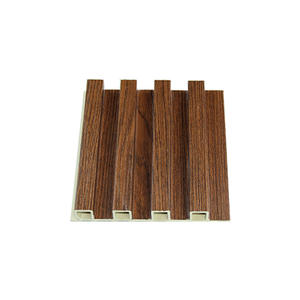 Pvc Interior Wpc Paneles de pared Decofilm Grano de madera Pvc Wpc Paneles de pared Revestimiento de pared interior - Product Image 4