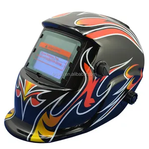 TRQ oscurecimiento automático personalizado soldadura capucha cascos En379 con rango <span class=keywords><strong>de</strong></span> sombra ajustable 9-13 - Product Image 1