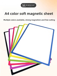 Pizarra Magnética Blanca A4, Índice de <span class=keywords><strong>Flujo</strong></span> de 50kGmm, Material Didáctico, Borrable, para Escribir, Tarjetas con Palabras en Inglés, Pizarra para Clases Públicas - Product Image 6