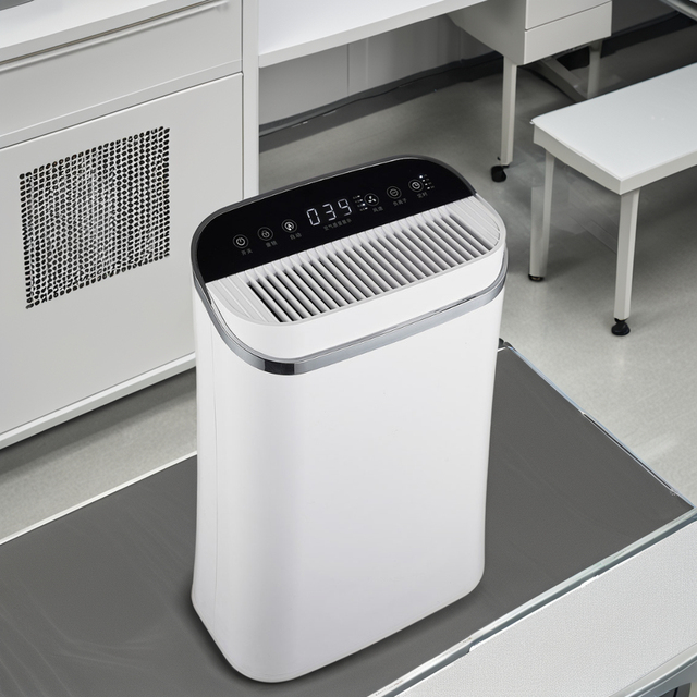 Smart Fashionable CADR 300m3/h HEPA Filter Air Purifier 4-Stage Filtration App-Controlled 60dB Quiet Operation for Hotel Use