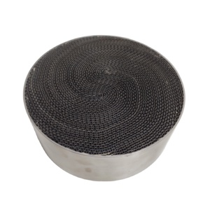 Euro <span class=keywords><strong>2</strong></span> <span class=keywords><strong>3</strong></span> 4 5 6催化转化器通用蜂窝金属排气催化剂基材 - Product Image 1