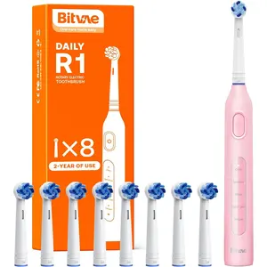 Bitvae BV R1 Rotating Electric Toothbrush 5 Modes Rechargeable Power Toothbrush