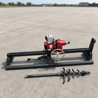 Micro-tunneluse Dolphin portable, mini-foreuse, équipement de forage, puissance 2.5-3-4KW, profondeur de forage maximale 40m pour applications souterraines