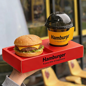 Scatola per Pizza Personalizzata in Cartone Ondulato Riciclabile con Laminazione Lucida/Opaca, Rivestimento UV, Goffratura, Imballaggio Pieghevole per Alimenti - Product Image 1