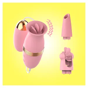 Dubbele Roze Ei Vibrator G Spot Springen Kogel Love Ramote Rose Vibrerende Zuigende Anale Ei Seksproduct Voor Vagina Masturbatie