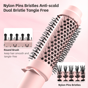 Bán buôn <span class=keywords><strong>1</strong></span>.5 inch Tourmaline ion Nhiệt Led tạo kiểu bàn chải Volumizing PTC nóng nhiệt độ nhanh hiển thị điện hộ gia đình - Product Image 5