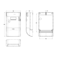 Boîtier à distance d'arrêt de temps de compteur électrique intelligent triphasé compatible WiFi avec un prix compétitif Appareil électrique intelligent