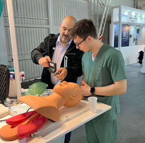 Video digital portabel set dapat digunakan kembali perangkat bedah anestesi ENT dengan kit tampilan HD de intubacion - Product Image 2