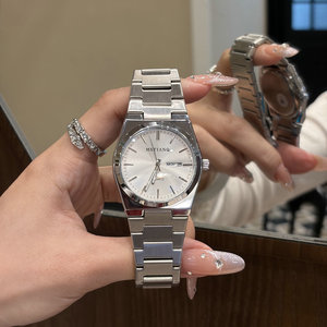 Orologi di Lusso per Uomo, Nuovo Orologio al Quarzo Semplice e alla Moda, Cinturino in Acciaio Inossidabile, Orologio da Polso Business - Product Image 2