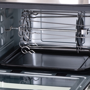 Adler Ad_6309 8-in-1 2500W friggitrice elettrica aria forno 13lt capacità in acciaio inox alloggiamento francese olandese per uso domestico - Product Image 6