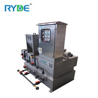 Sistema de Dosificación de Floculante Químico para Plantas de Tratamiento de Aguas Residuales Industriales con Bomba, Motor, PLC y Acero Inoxidable 304, 500-4000L/H