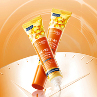 OEM ODM Produit de beauté BIOAQUA Vitamine E + B5 Crème raffermissante et réparatrice pour les yeux Sérum hydratant pour le contour des yeux atténuant les ridules sèches