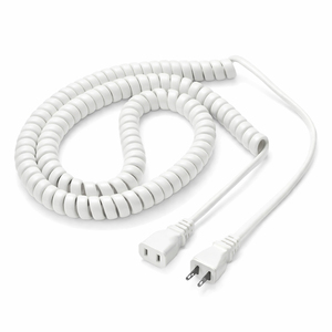 Tangle-Free Use 1.5m <b>Coiled</b> Extended DC Power <b>Cable</b> Insulated For Industrial Tools - Product Image 1