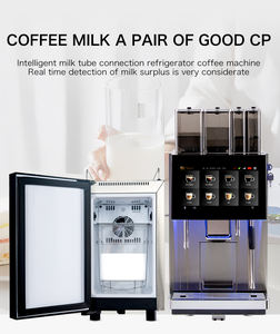 Armadio <span class=keywords><strong>di</strong></span> Conservazione del Latte a Bassa Temperatura <span class=keywords><strong>di</strong></span> Piccolo Volume e Macchina per il Caffè con Frigorifero dello Stesso Dimensionamento - Product Image 6