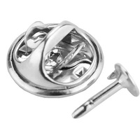 Badge d'ange personnalisé plaqué or gravé et sculpté, boucle papillon en métal, marque Hongtu, pour toutes les occasions