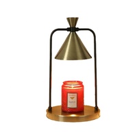 Diffuseur d'arômes électrique sans flamme de luxe, créatif, en métal, réglable, élégant et populaire, pour la chambre à coucher