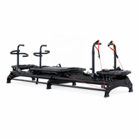 Megaformer Supermodel Pilates Reformer M3K avec poignée rotative, machine de qualité professionnelle pour studio de yoga, entraînement du tronc et du corps