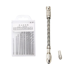 Mr <b>Drill</b> Spiral <b>Drill</b> <b>Bit</b> 0.3-2.0mm Chromium Vanadium Steel Bright Finish For Mini Electric <b>Grinder</b> Home Use - Product Image 2