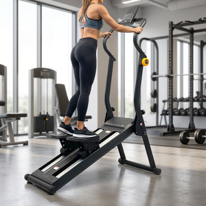 Nouveau modèle de simulateur d'escalade pliable en acier magnéto-résistif réglable pour la maison, machine d'exercice sportive 3408Z ajustable - Product Image 4