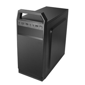 Châssis de PC de bureau tour moyenne noir de pièces personnalisées être silencieux étuis de tour d'ordinateur - Product Image 2