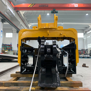 Solare Recinzione Posta Vibratorio Martello Idraulico <span class=keywords><strong>Guardrail</strong></span> Vibrante Macchina di Guida Vibro Martello Vite Mucchio Driver Per Escavatore Mou - Product Image 5