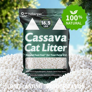 OEM ODM Factory Großhandel 100% natürliche schnelle Lieferung Langlebige Desodor ierung Cassava Cat Wurf <span class=keywords><strong>Sand</strong></span> - Product Image 1