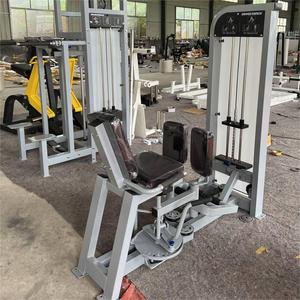 Máquina de peso libre de abducción/adducción de cadera de doble función, entrenamiento de gimnasia de fuerza, hecha de acero, selección de carga de Pin - Product Image 4
