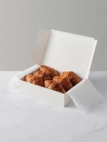 Boîte en matériau biodégradable de qualité supérieure avec carton pliable, laminage mat, impression colorée, emballage