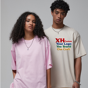 Nouveau T-shirt Homme Oversize en Coton 190 GSM 2026 – Uni, Basique, Streetwear, Personnalisable avec Broderie DTF – Vente en Gros - Product Image 1