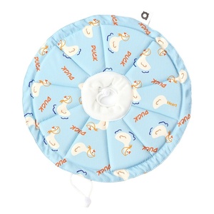 Verstelbare halsband voor huisdieren, kat, hond, anti-likken, anti-bijten, kleine hond, polyester, prinsessenstijl, beer, konijn, print, reinigingshalsband - Product Image 2