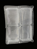 Plateau empilable en PET de qualité alimentaire pour économiser de l'espace, emballage blister personnalisé pour biscuits, protège les collations et optimise l'espace de stockage