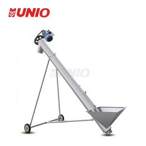 Low Speed Bucket Steel Flexible Hopper Driven Worm <strong>Grain</strong> Vertical Powder Auger Feeder Shaft Food Conveyor Screw <strong>Elevator</strong> Machine - Product Image 1