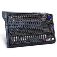 Console de mixage audio professionnelle Biner PG18 intégrée à 18 canaux avec réglage équilibré à 7 segments pour les grandes performances scéniques