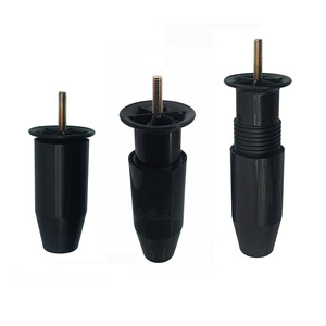 Furniture <b>Leg</b> Plastic Black 150cm Adjustable <b>For</b> <b>Sofa</b> Chair Coffee Table Modern Design Easy Installation - Product Image 2
