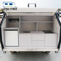 ONLYWE Vente en gros de caravanes de camping avec cadre en aluminium, caravanes tout-terrain, caravanes de style australien