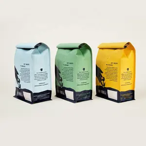 Kunden spezifische aromatisierte Kaffeebohnen-Kaffeepulver verpackung Optimierte grüne Bohnen Frisch geröstete Pappkarton