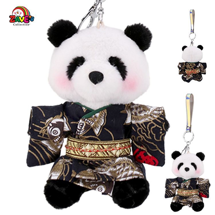 keychain plush panda