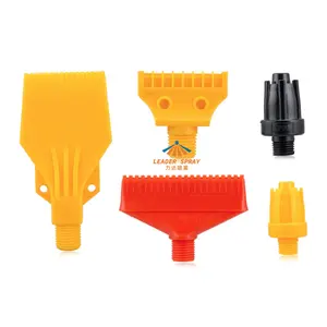 1/4 ABS Plastic purge spray blow off dust control Moving material Wind jet air nozzle