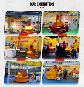 0. 5m3 dọc trục hành tinh trộn bê tông 500L xả Công suất pmc500 TRỘN BÊ TÔNG máy với hoist và Phễu - Product Image 4