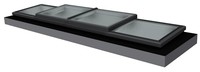 Échantillon Gratuit - Fenêtre Coulissante Horizontale en Aluminium avec Verre Trempé pour Balcon, Cuisine, Toilettes - Couleur Personnalisable pour Projets Résidentiels