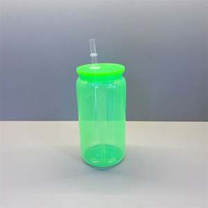 Rainbow Color Beer Can Shaped <b>Plastic</b> <b>Cups</b> 16Oz Blanks Libby <b>Plastic</b> <b>Cups</b> - Product Image 3